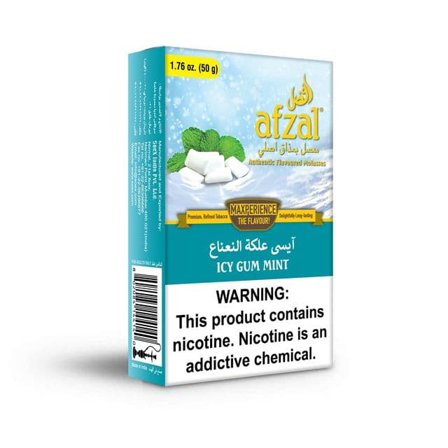 Afzal Icy Gum Mint Hookah Flavors