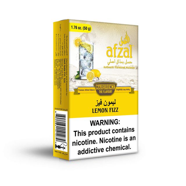 Afzal Lemon Fizz Hookah Flavors