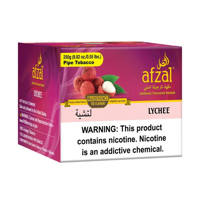 Afzal Lychee Hookah Flavors