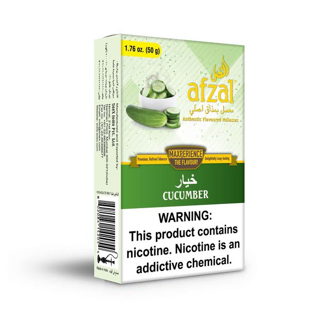 Afzal Cucumber Hookah Flavors