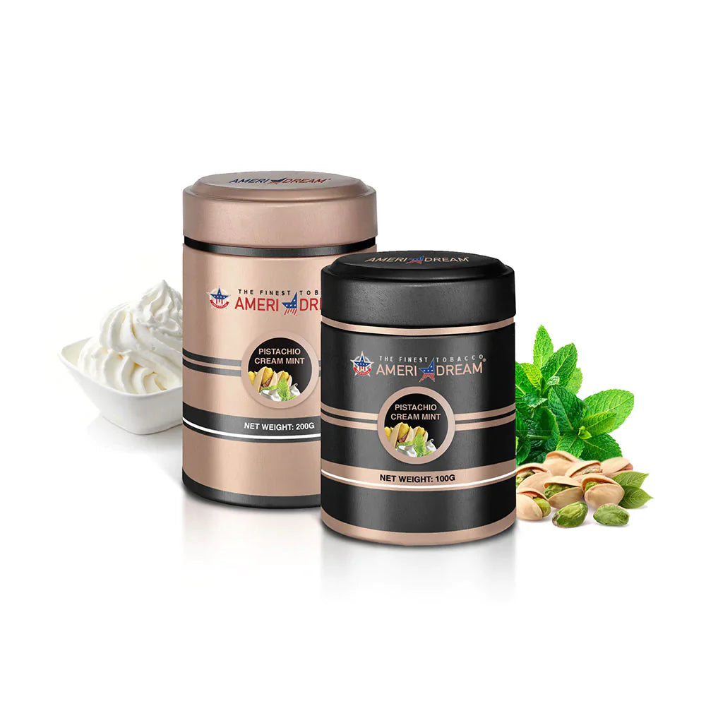 Ameridream Pistachio Cream Mint Hookah Flavors