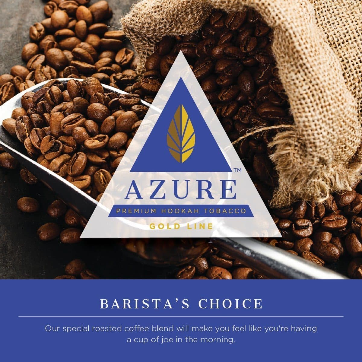 Azure Gold Line Baristas Choice Hookah Shisha Flavor