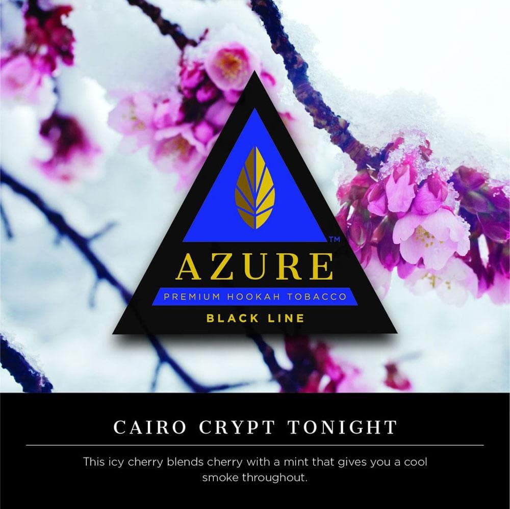 Azure Black Line Cairo Crypt Hookah Shisha Flavor