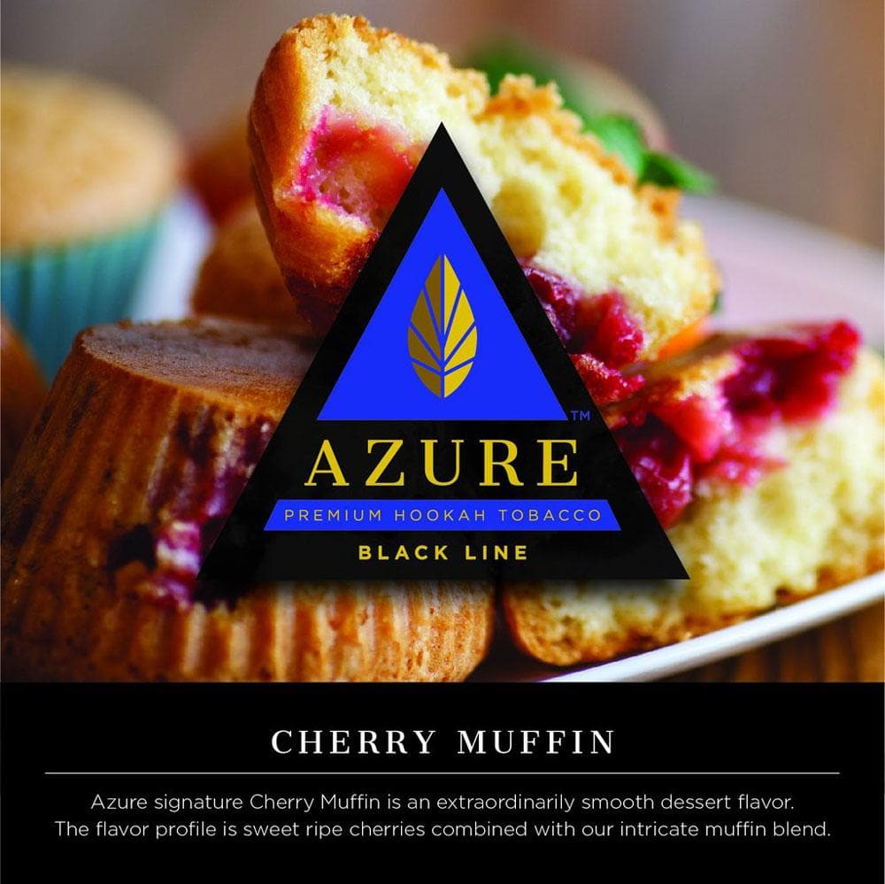 Azure Black Line Cherry Muffin Hookah Shisha Flavor