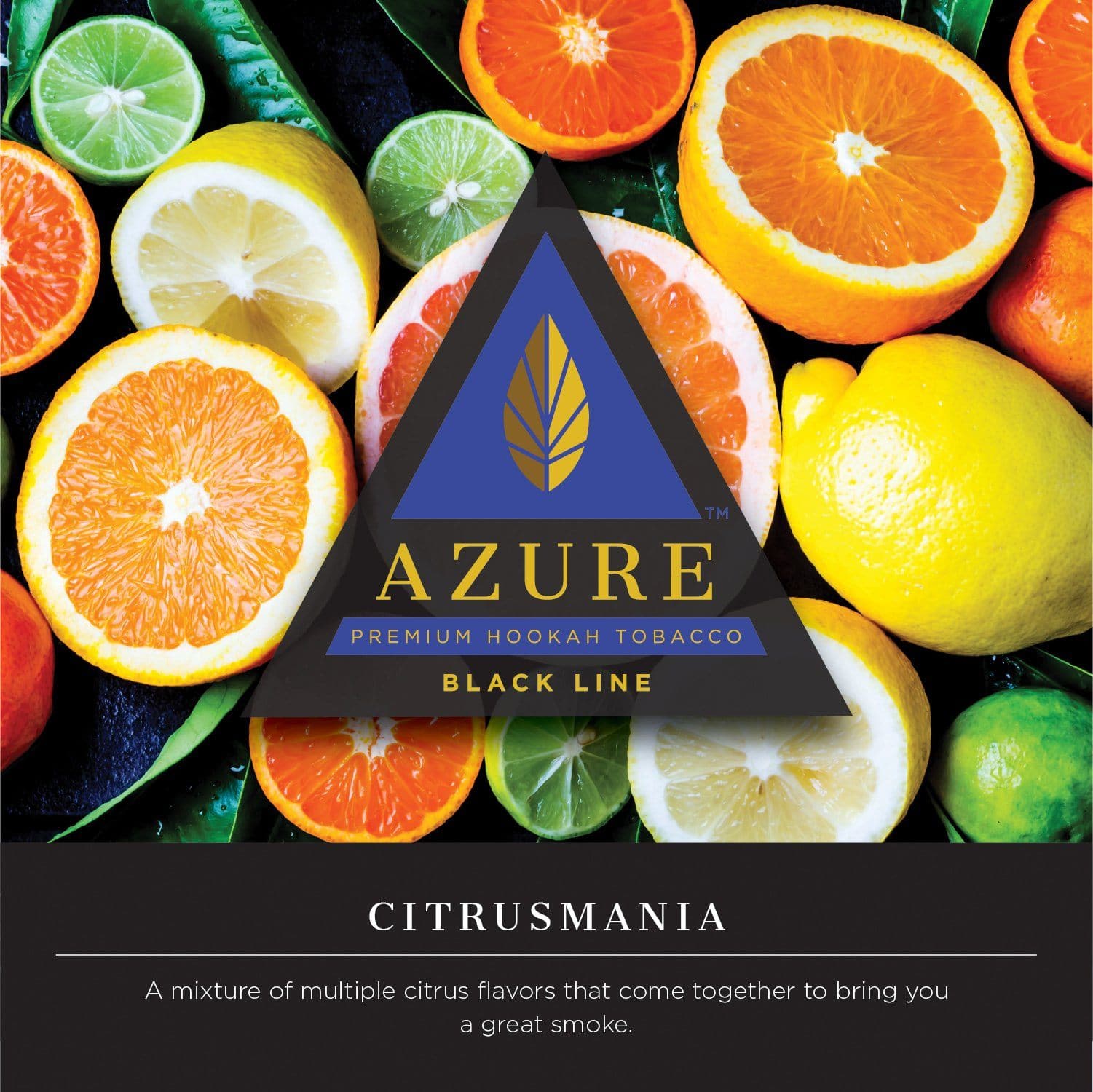 Azure Black Line Citrusmania Hookah Shisha Flavor