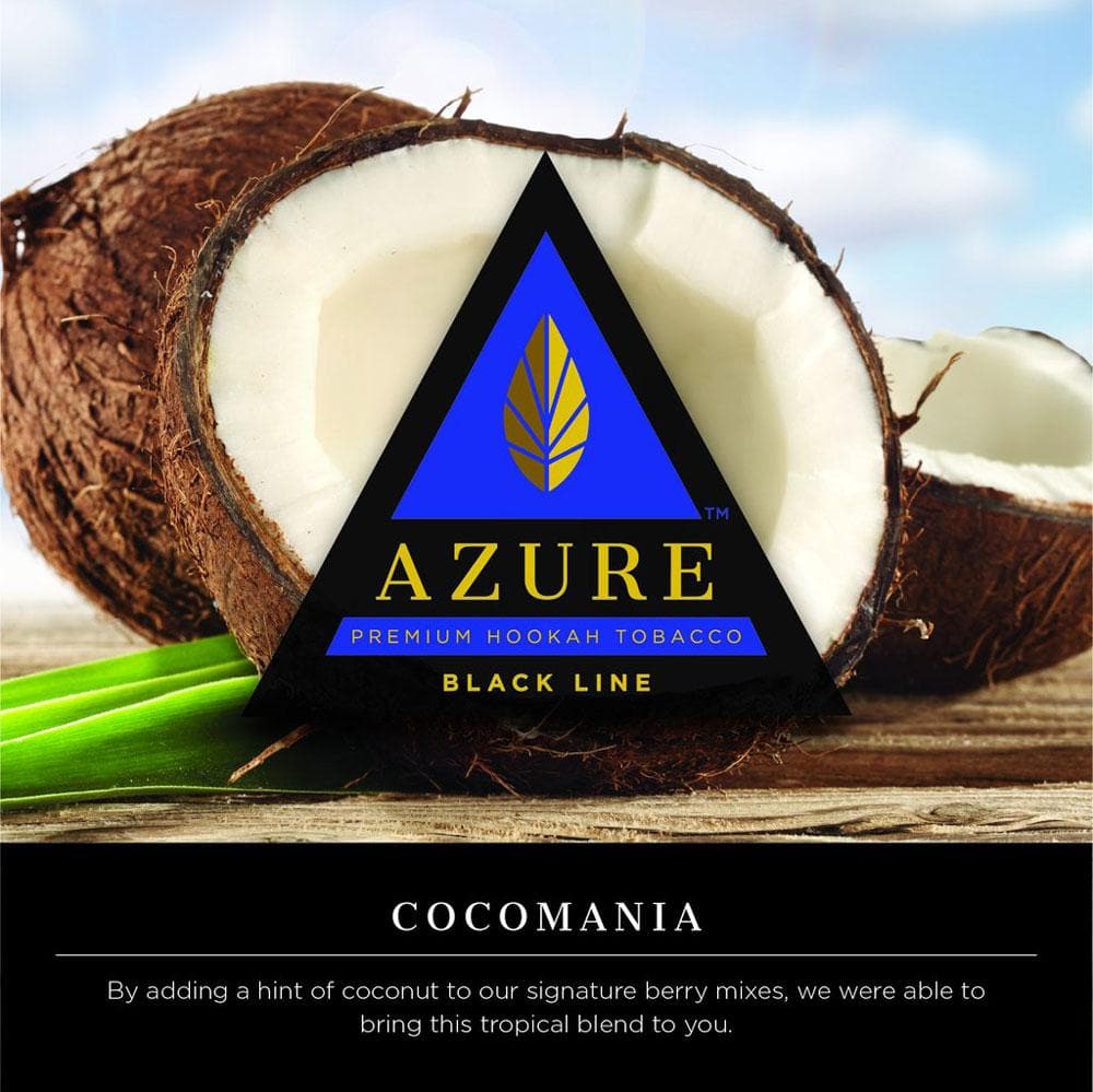Azure Black Line Cocomania Hookah Shisha Flavor