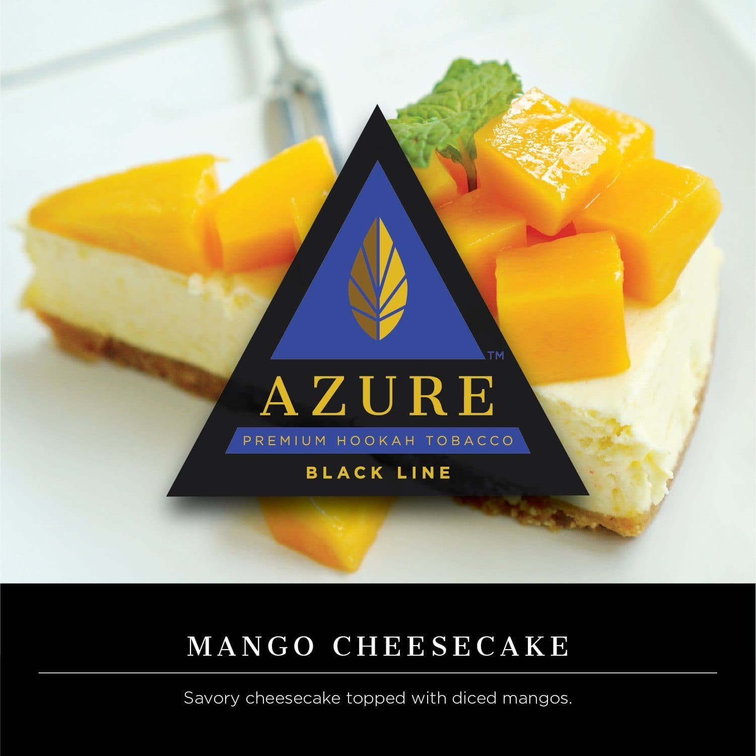 Azure Black Line Mango Cheesecake Hookah Shisha Flavor