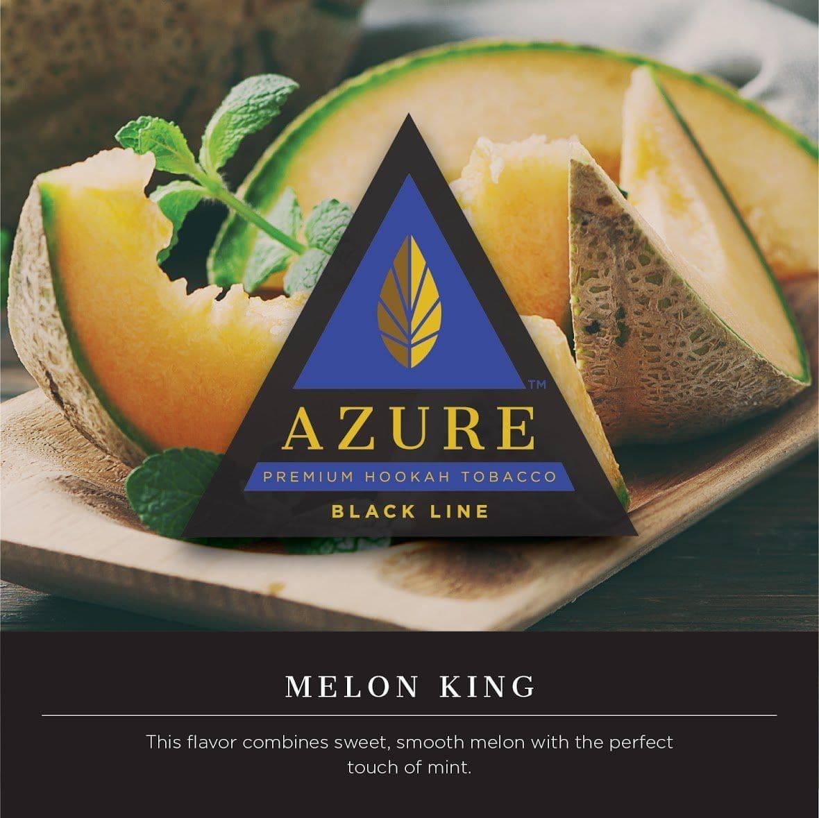 Azure Black Line Melon King Hookah Shisha Flavor