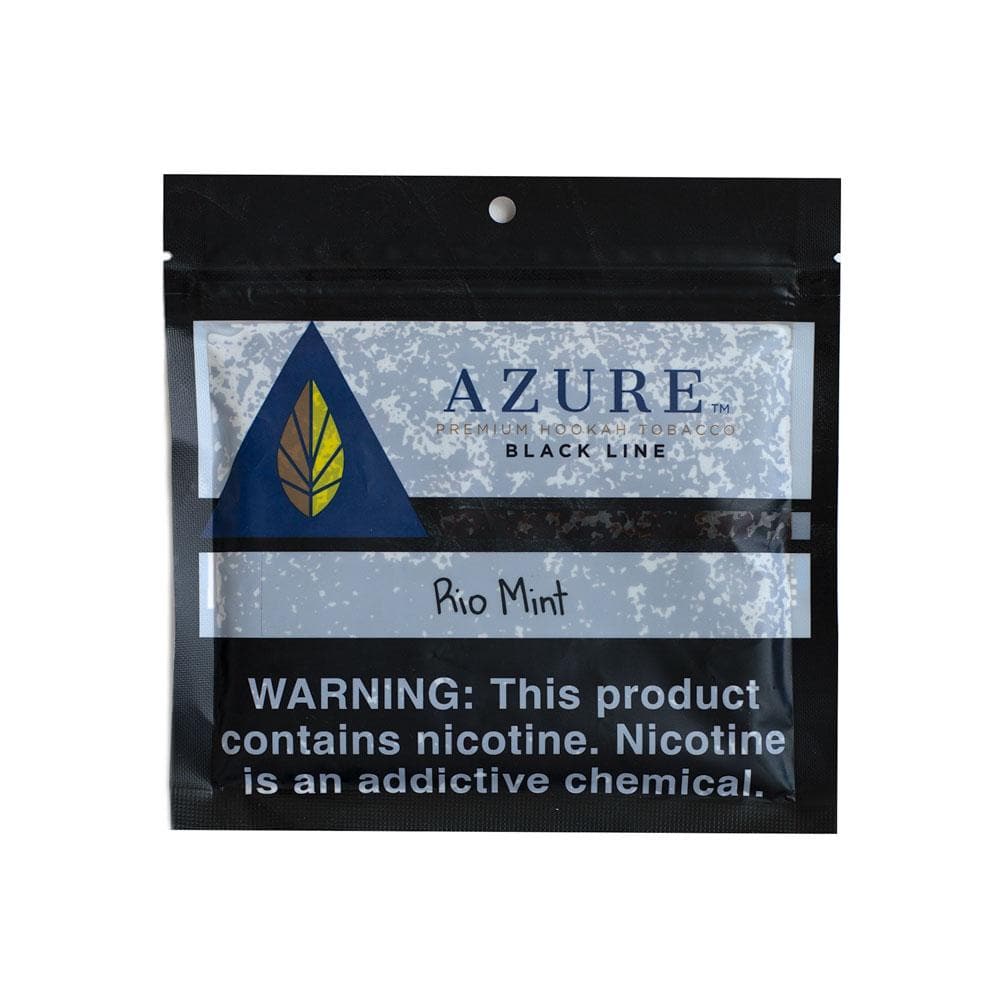 Azure Black Line Rio Mint Hookah Shisha Flavor