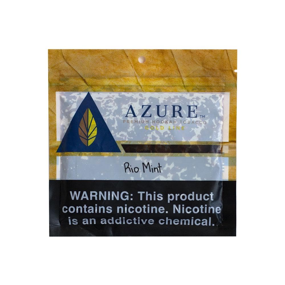 Azure Gold Line Rio Mint Hookah Shisha Flavor