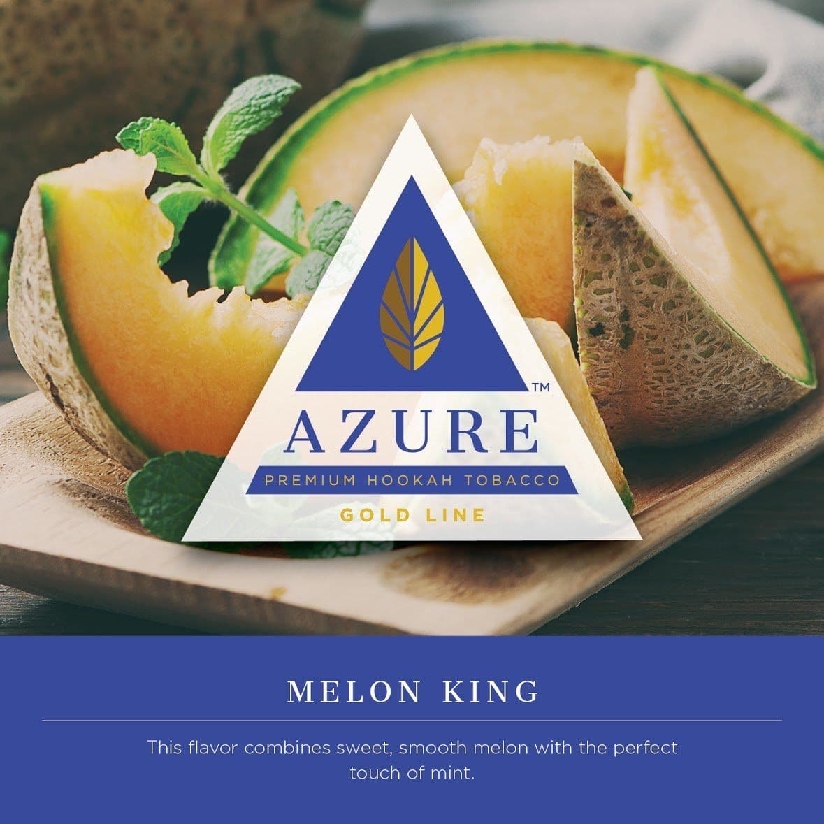 Azure Gold Line Melon King Hookah Shisha Flavor