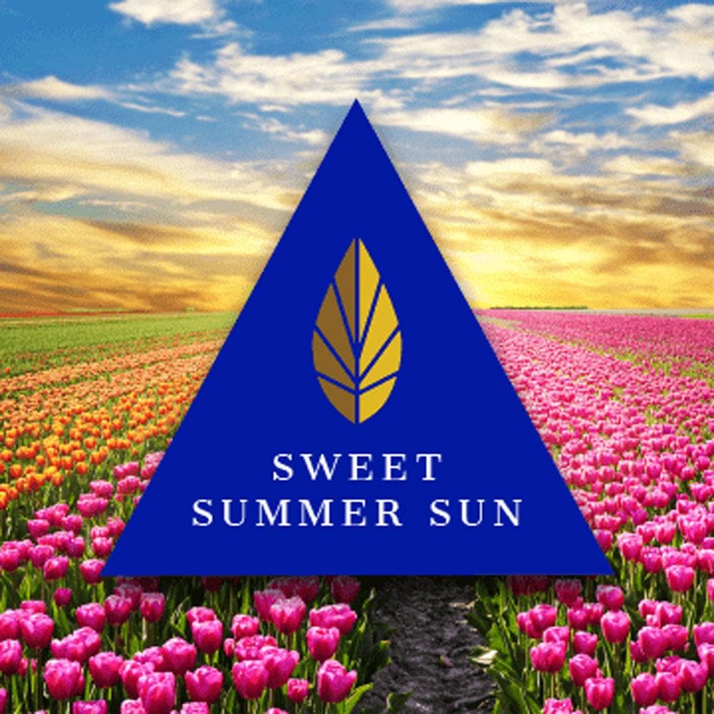 Azure Gold Line Sweet Summer Sun Hookah Shisha Flavor