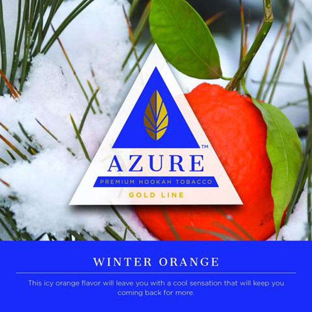 Azure Gold Line Winter Orange Hookah Shisha Flavor