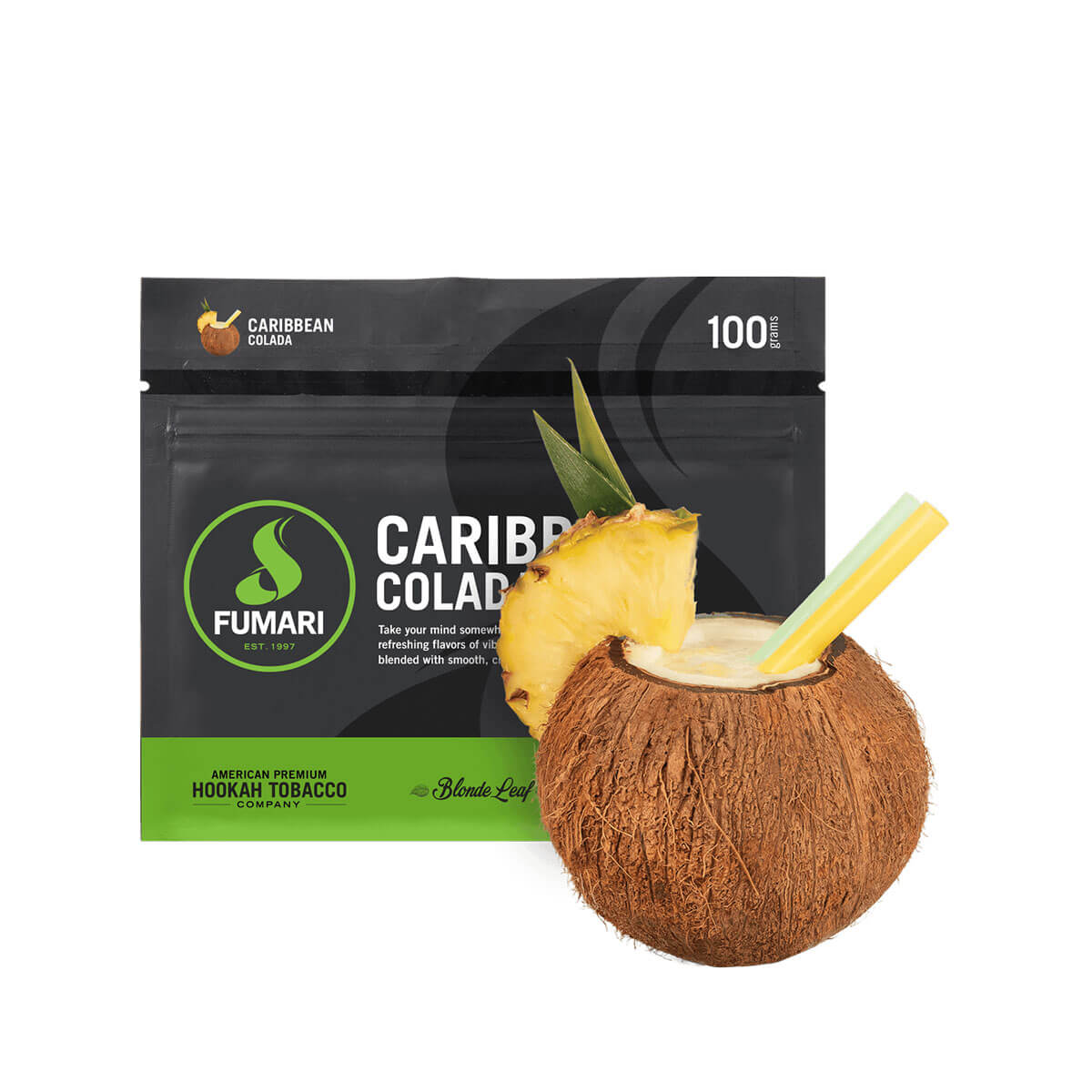 Fumari Caribbean Colada Hookah Shisha Flavor