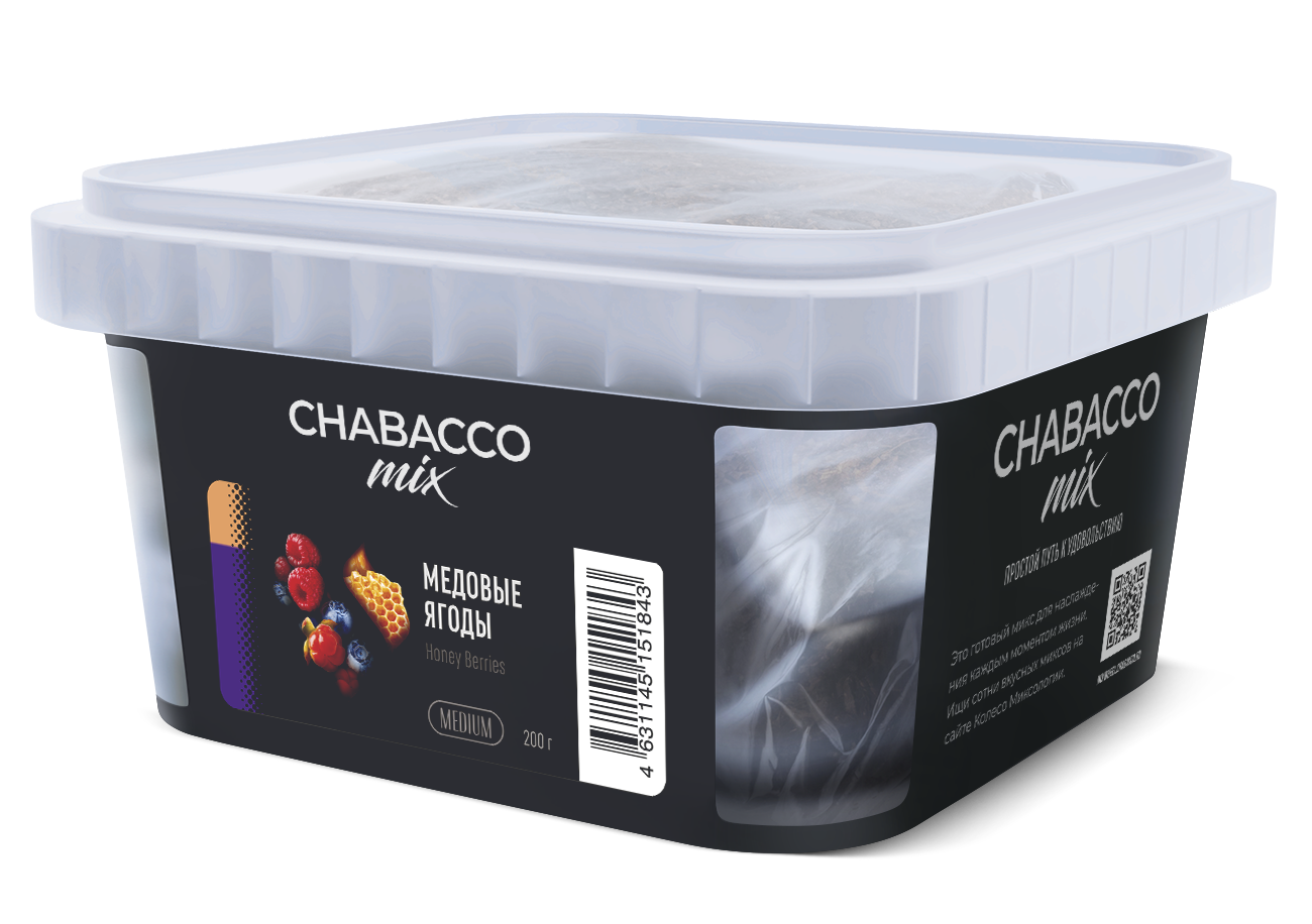 Chabacco Mix Honey Berries Hookah Flavors