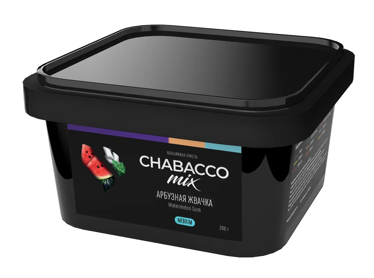 Chabacco Mix Watermelon Gum Hookah Flavors