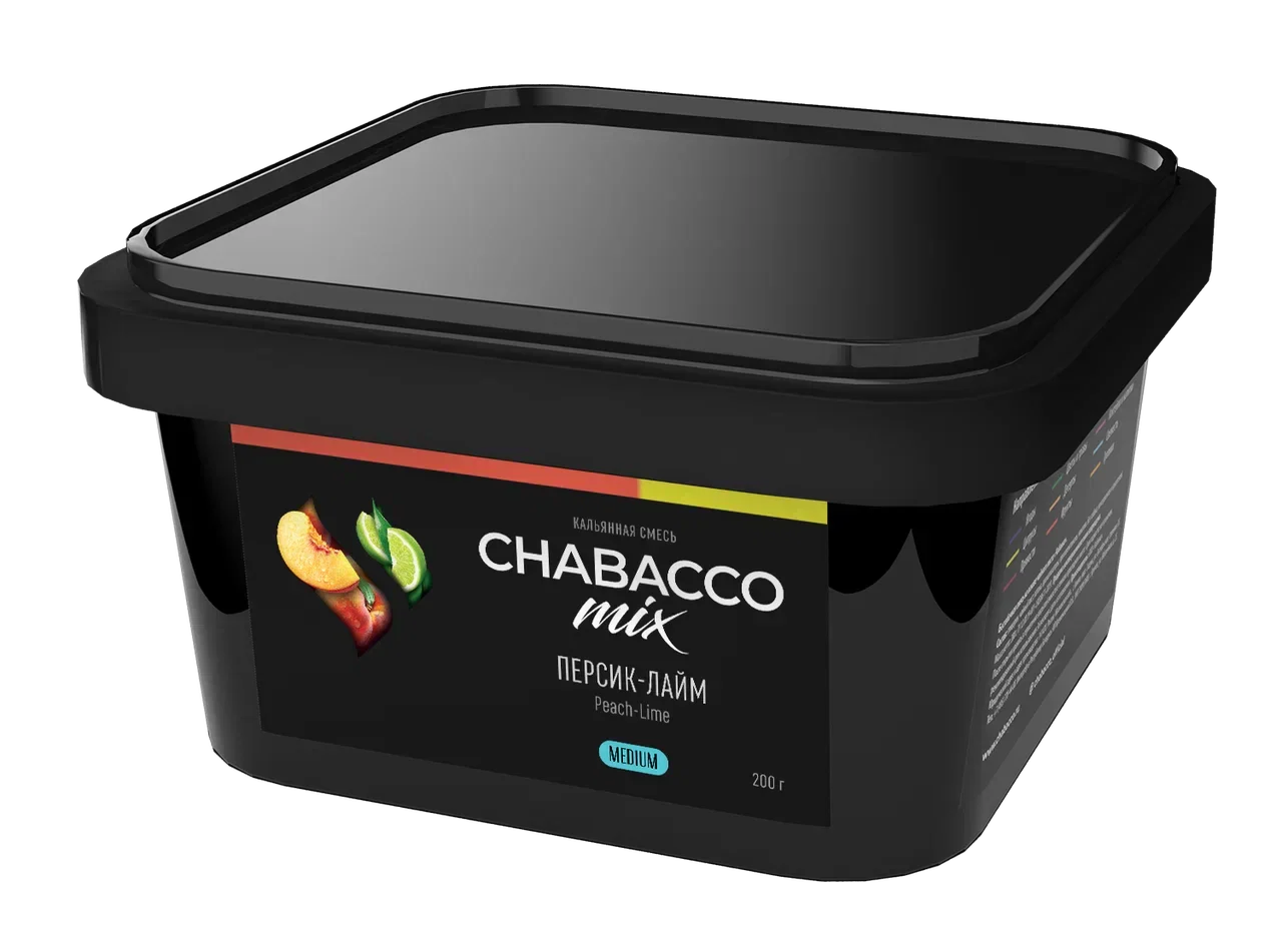 Chabacco Mix Peach-Lime Hookah Flavors