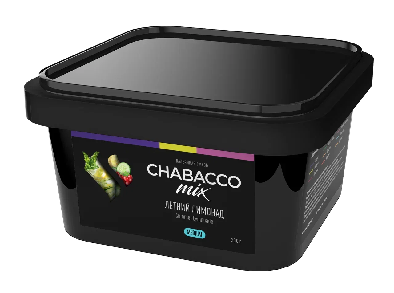 Chabacco Mix Summer Lemonade Hookah Flavors