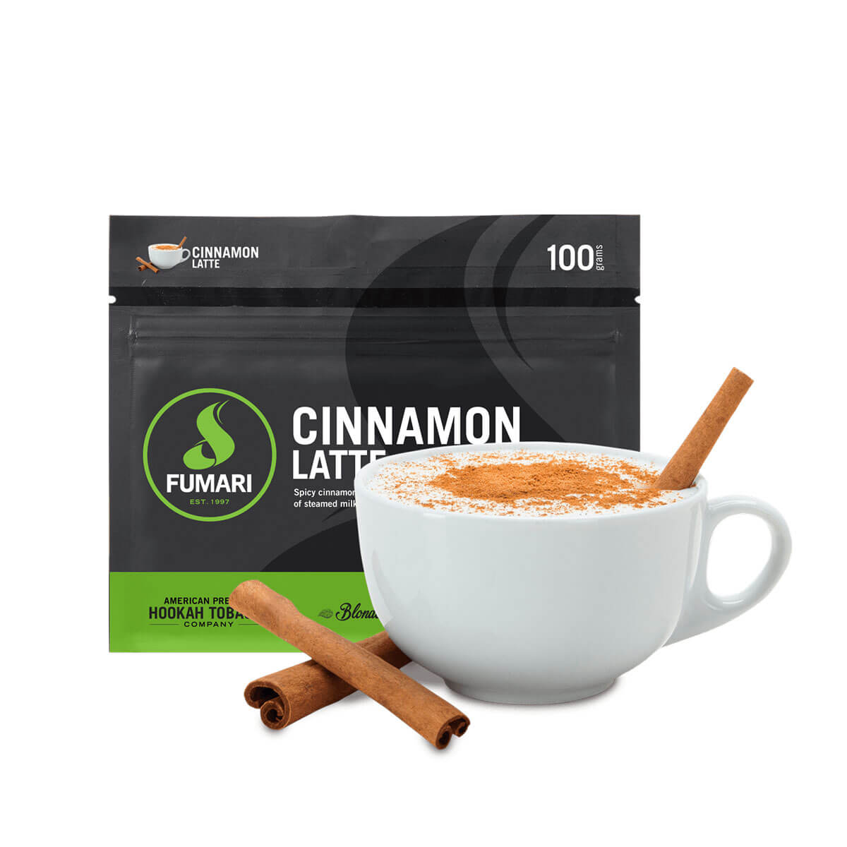 Fumari Cinnamon Latte Hookah Shisha Flavor