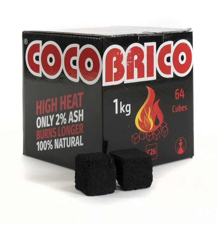 Cocobrico Coconut Hookah Coals 26 mm
