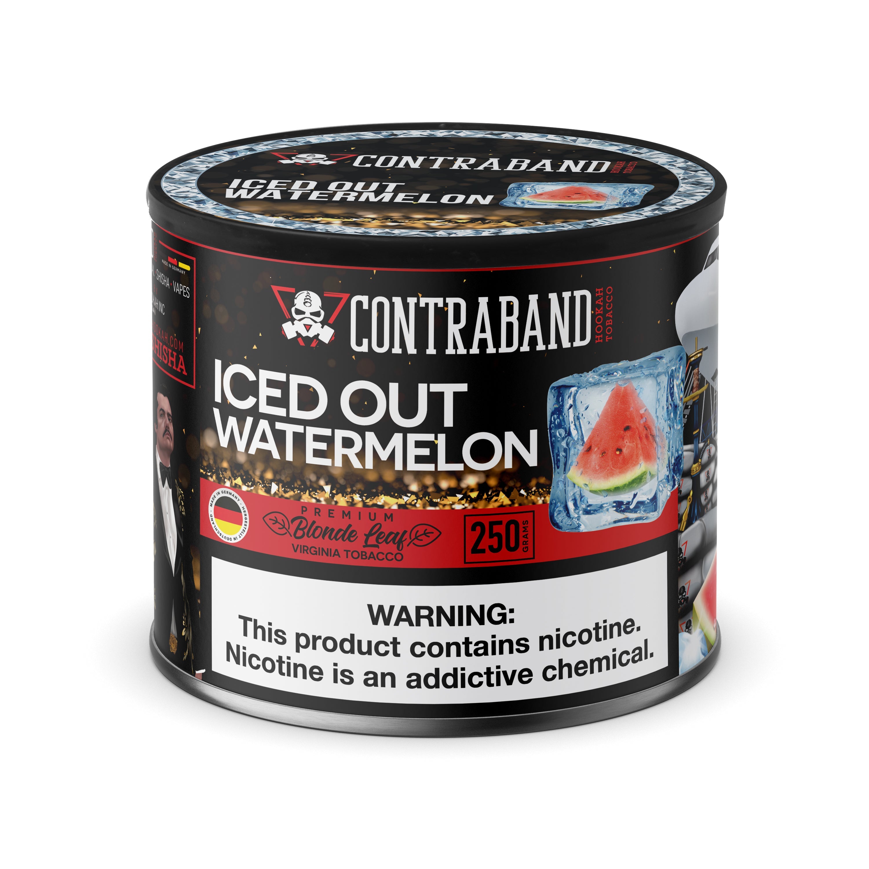 Contraband Iced Out Watermelon Hookah Flavors