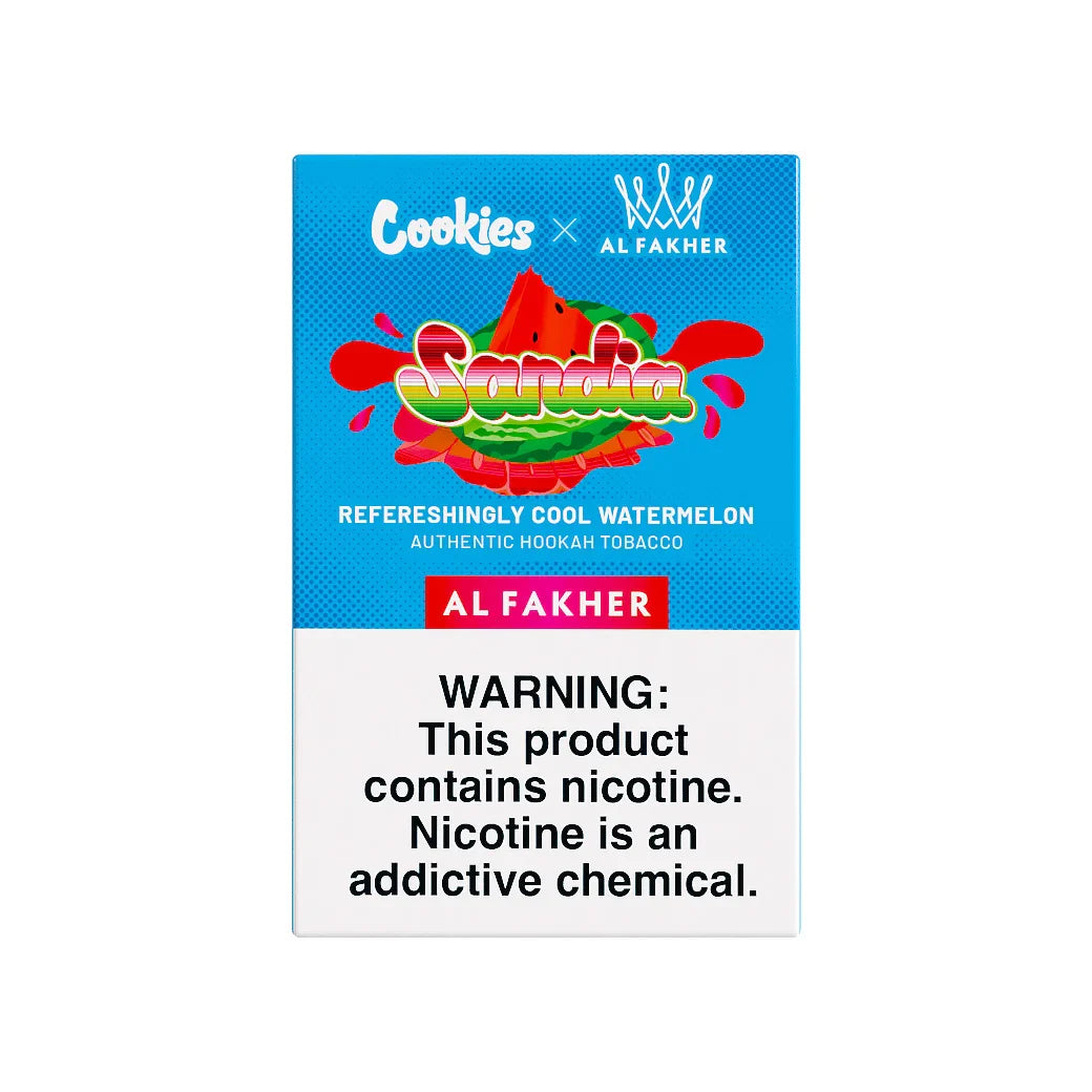 Cookies x Al Fakher Sandía Hookah Flavor