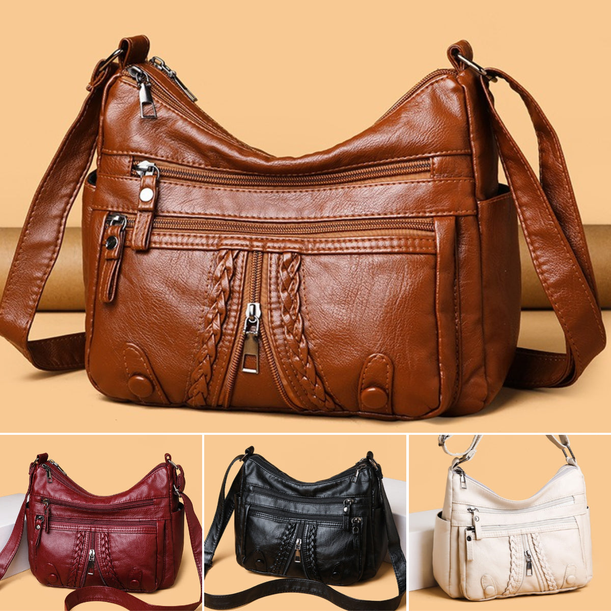Neue 2025 Damen Multi-Pocket-Tasche