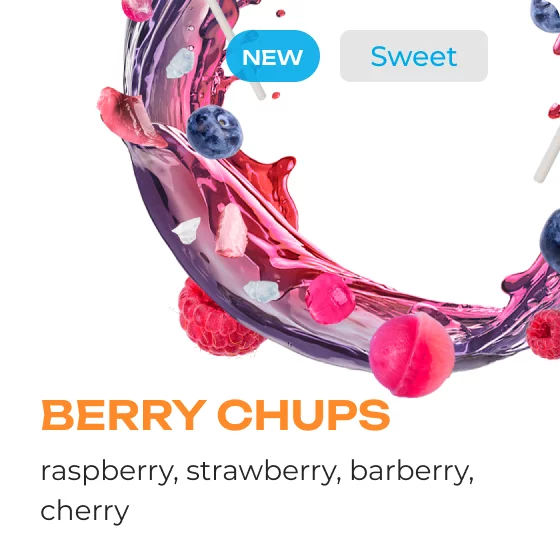 Element Air Line Berry Chups Hookah Flavors