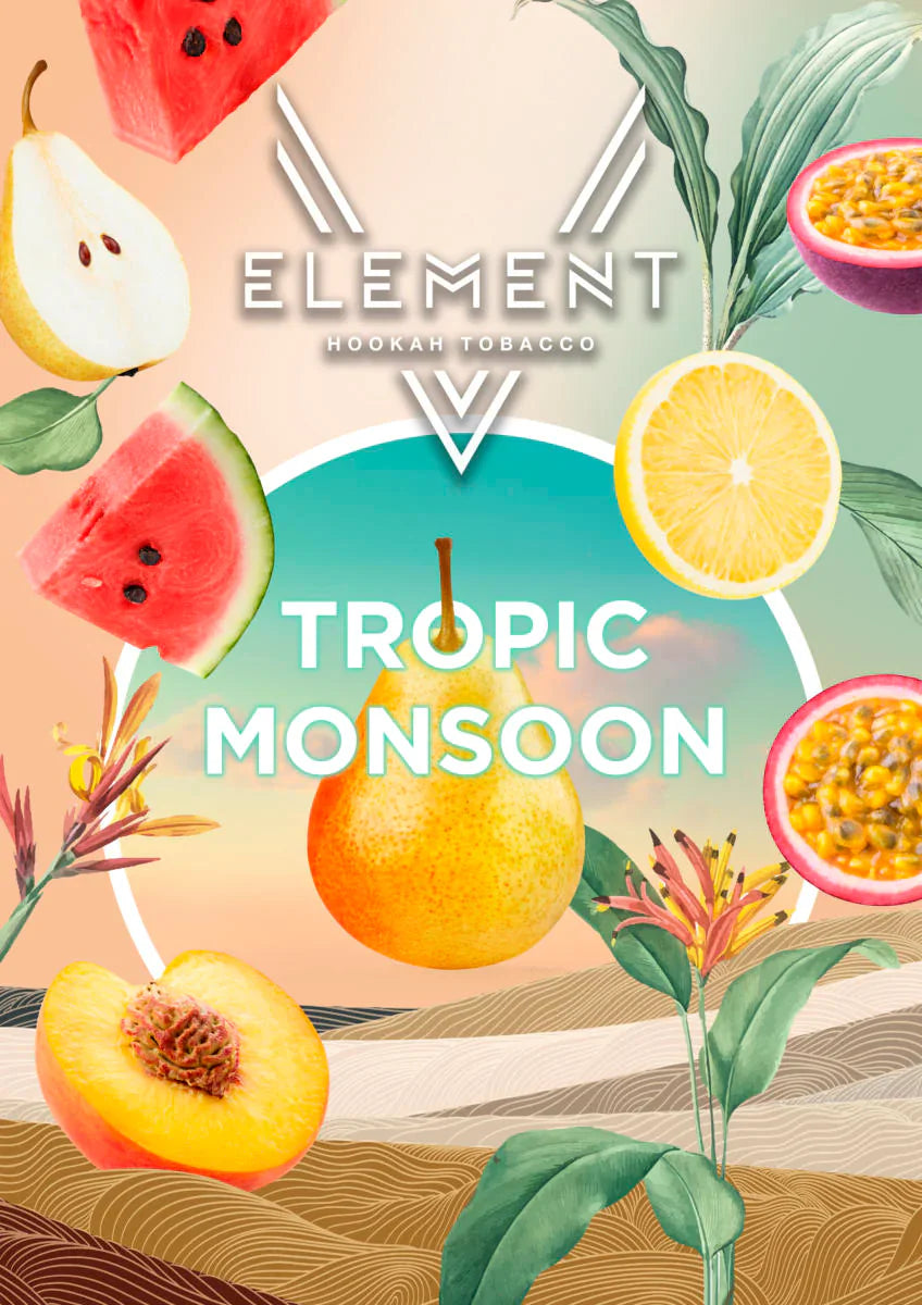 Element V-Line Tropic Monsoon 200g Hookah Flavors