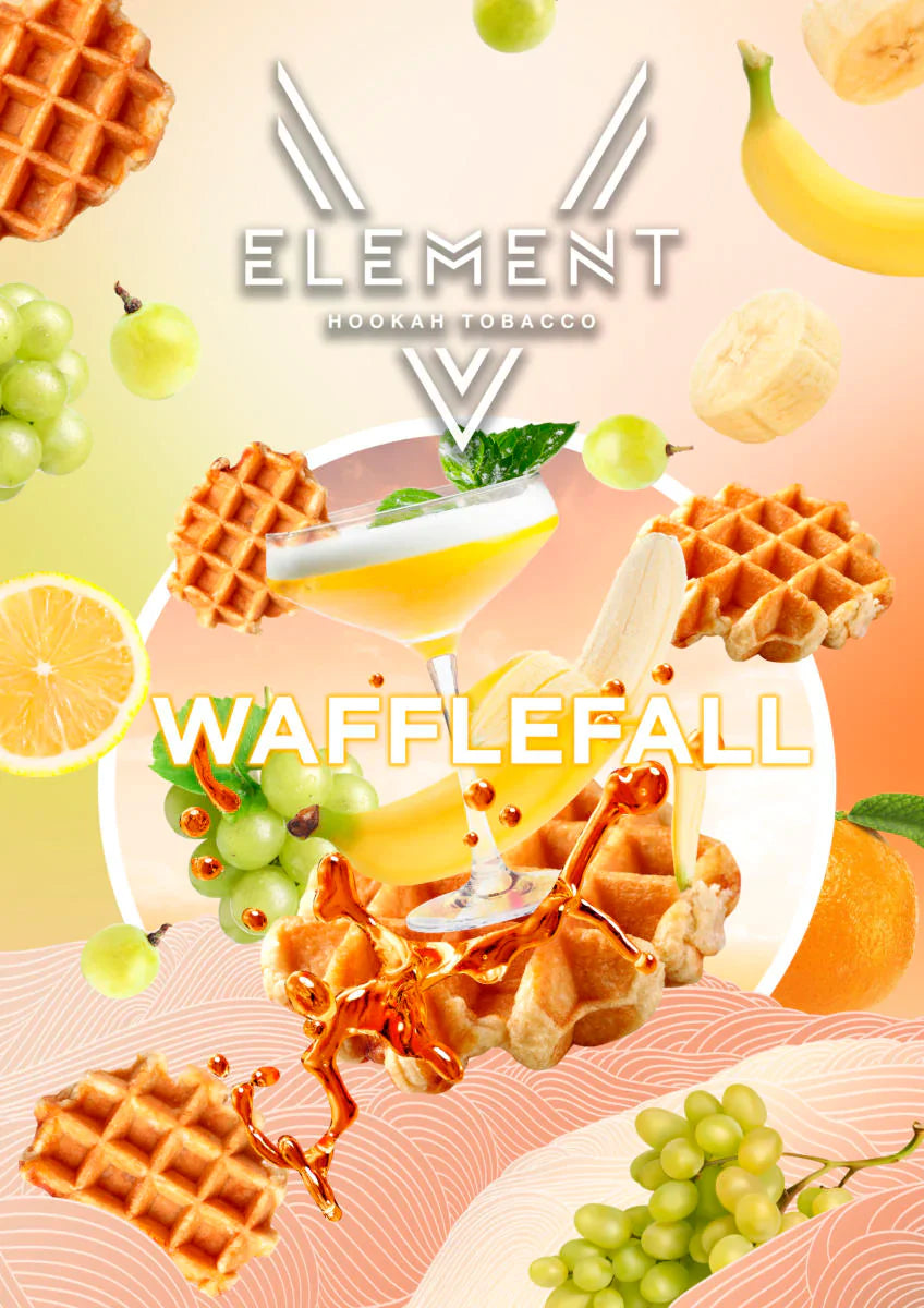 Element V-Line Wafflefall 200g Hookah Flavors