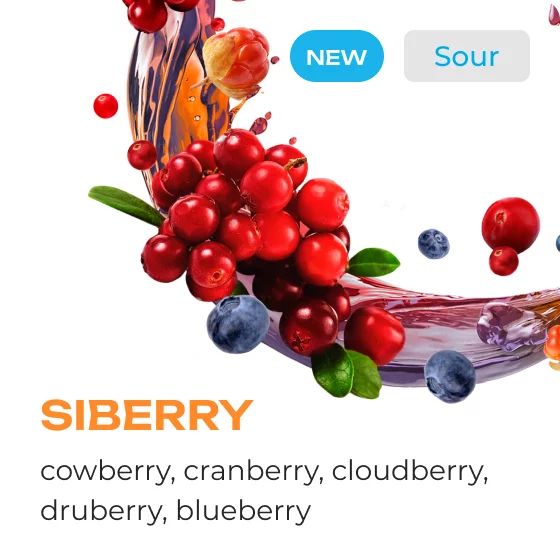 Element Water Line Siberry Hookah Flavors