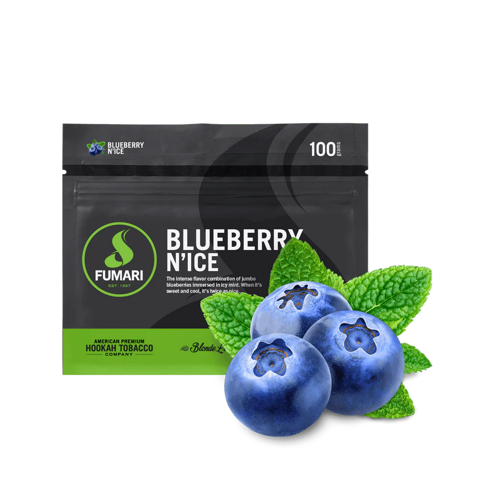 Fumari Blueberry N'Ice Hookah Shisha Flavor