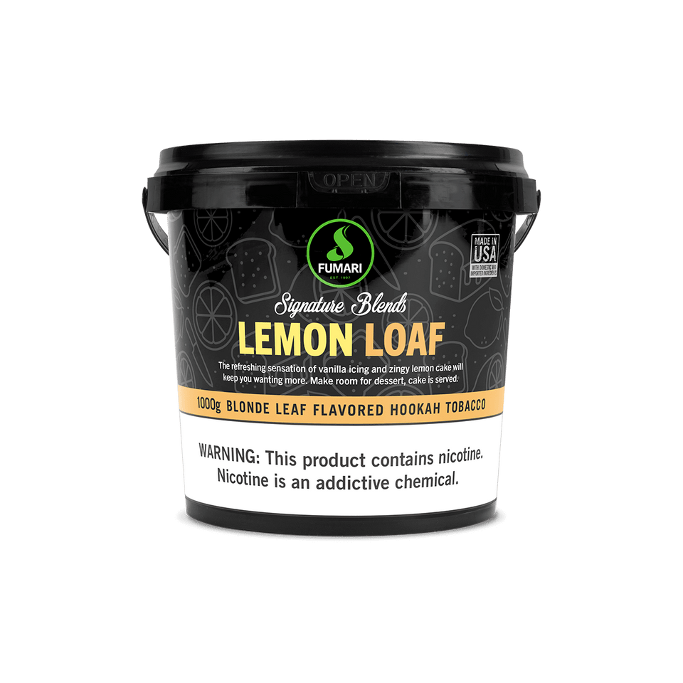 Fumari Lemon Loaf Hookah Shisha Flavor