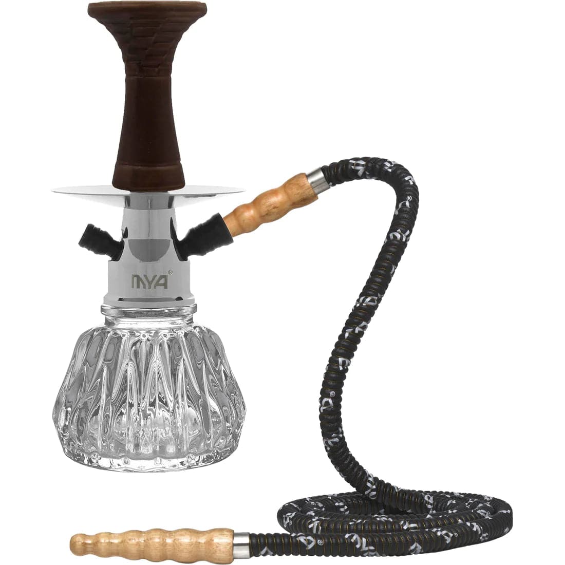 MYA HEERA 256Z Glass Small Hookah