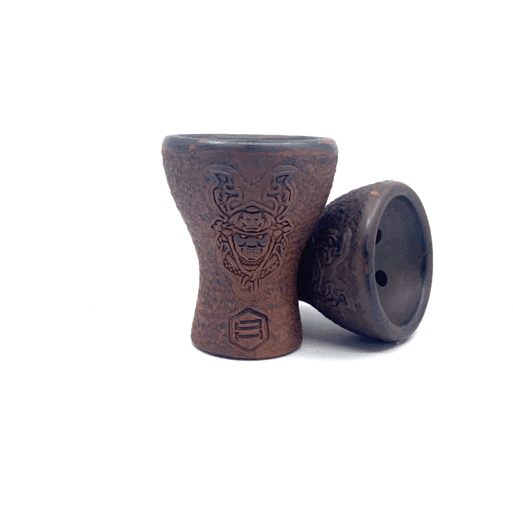 Cuenco para cachimba y shisha japonés Samurai