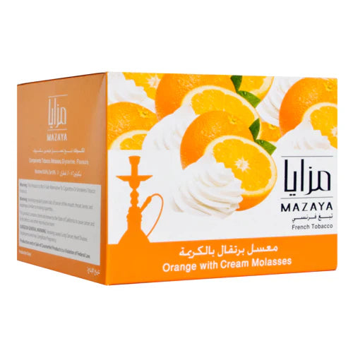 Mazaya Orange with Cream Hookah Flavors