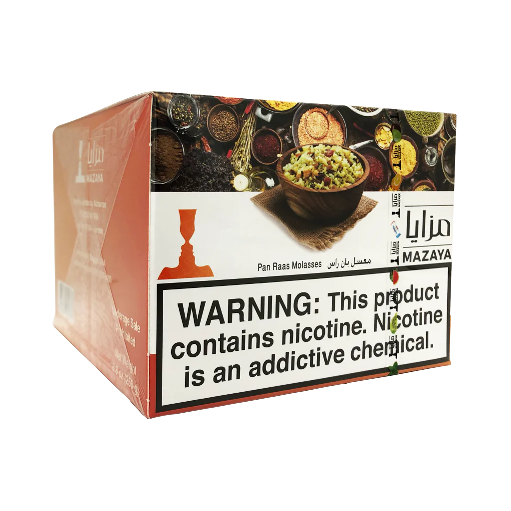 Mazaya Pan Raas Hookah Flavors