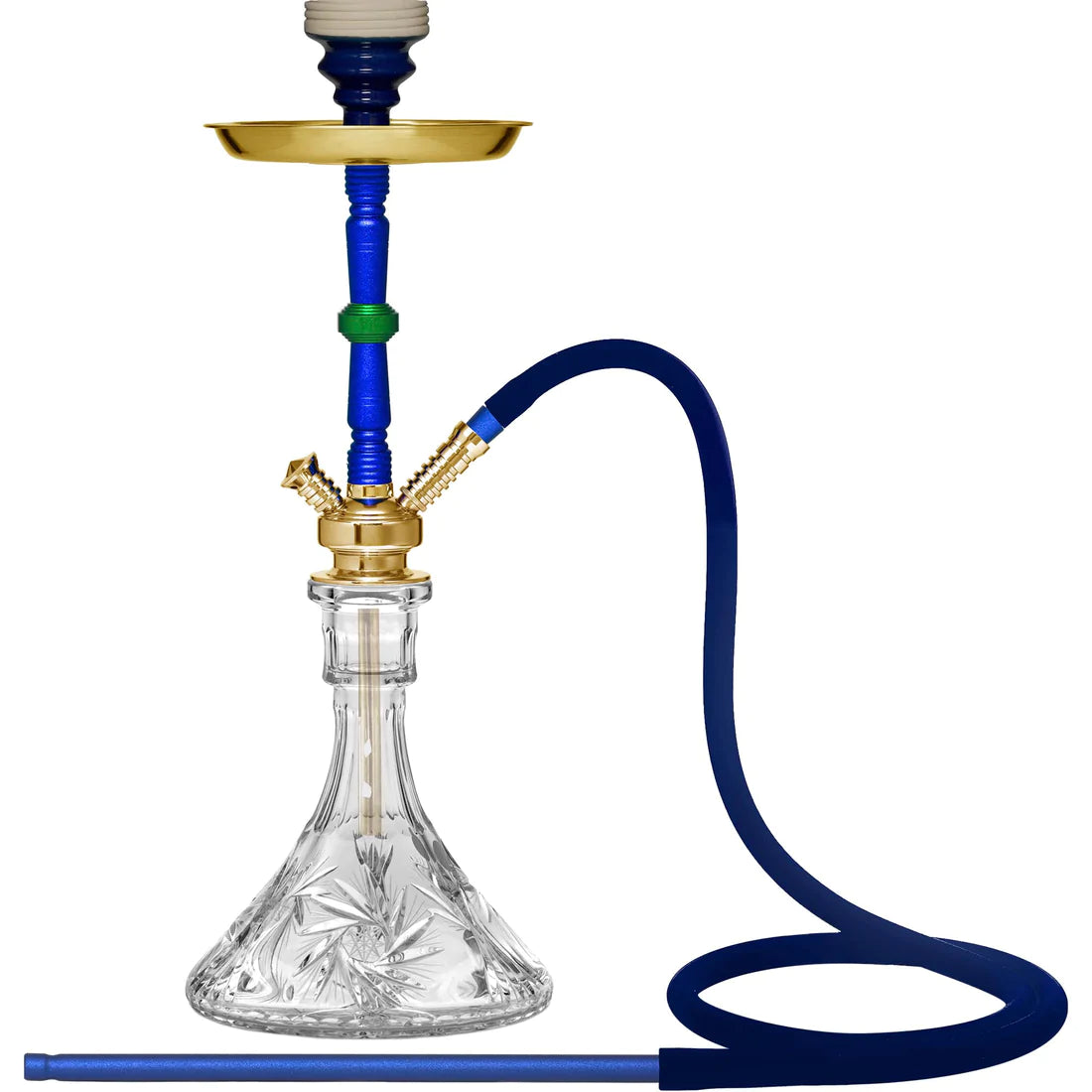 MYA P26008-001NQ Gold Crystal Hookah