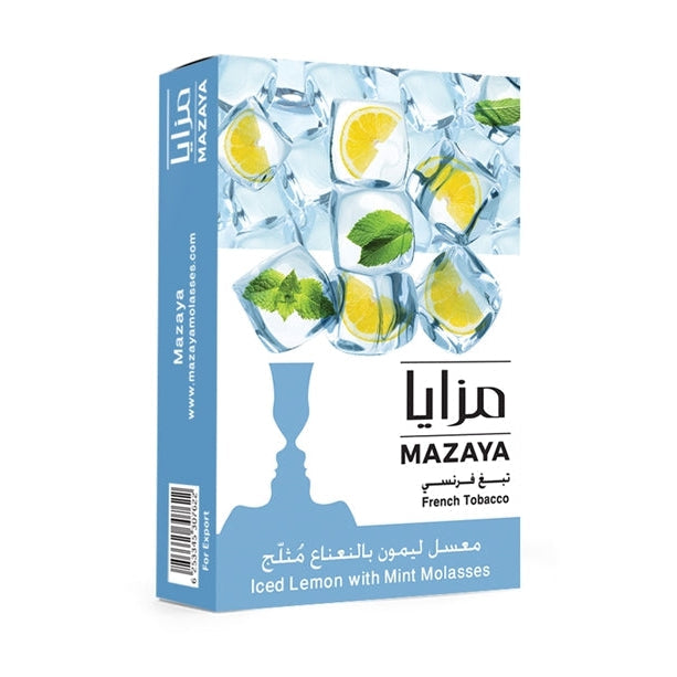 Mazaya Iced Lemon with Mint Hookah Flavors