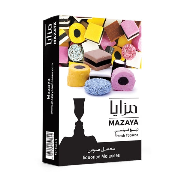 Mazaya Liquorice Hookah Flavors