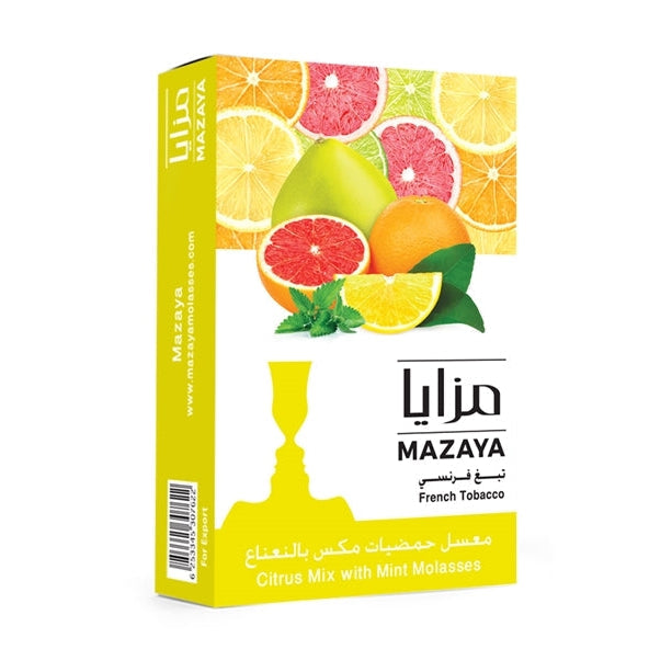 Mazaya Citrus Mix with Mint Hookah Flavors
