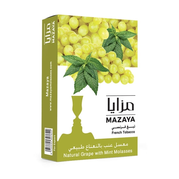Mazaya Grape With Mint Hookah Flavors