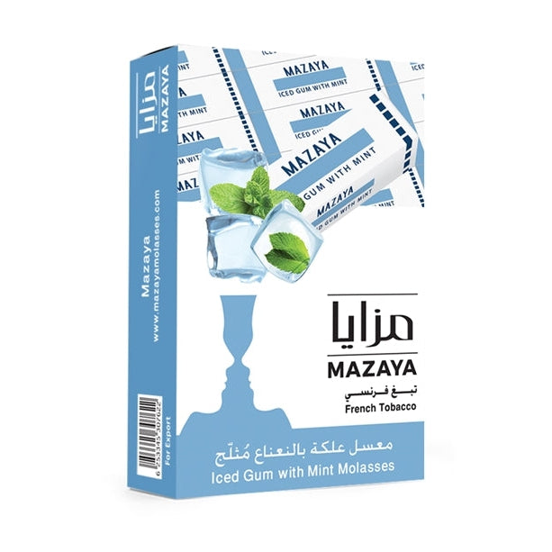 Mazaya Iced Gum with Mint Hookah Flavors
