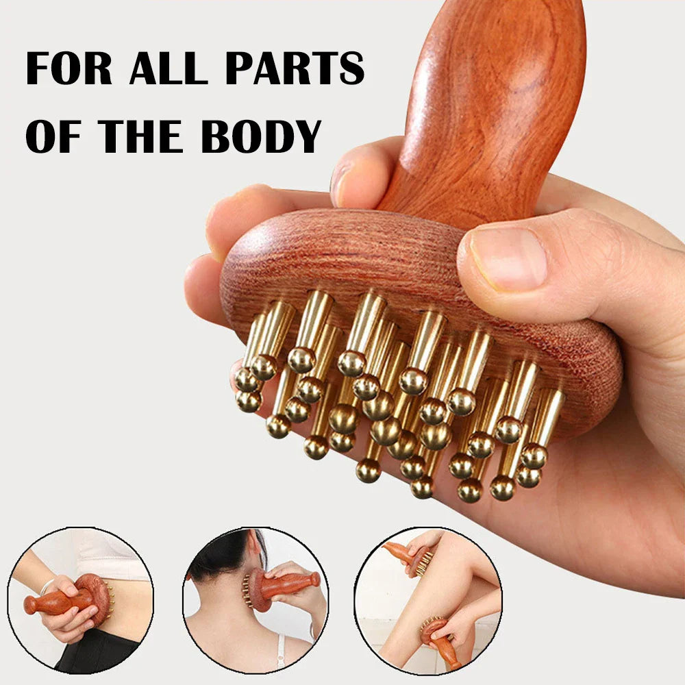 Messing-Schabmassagewerkzeug