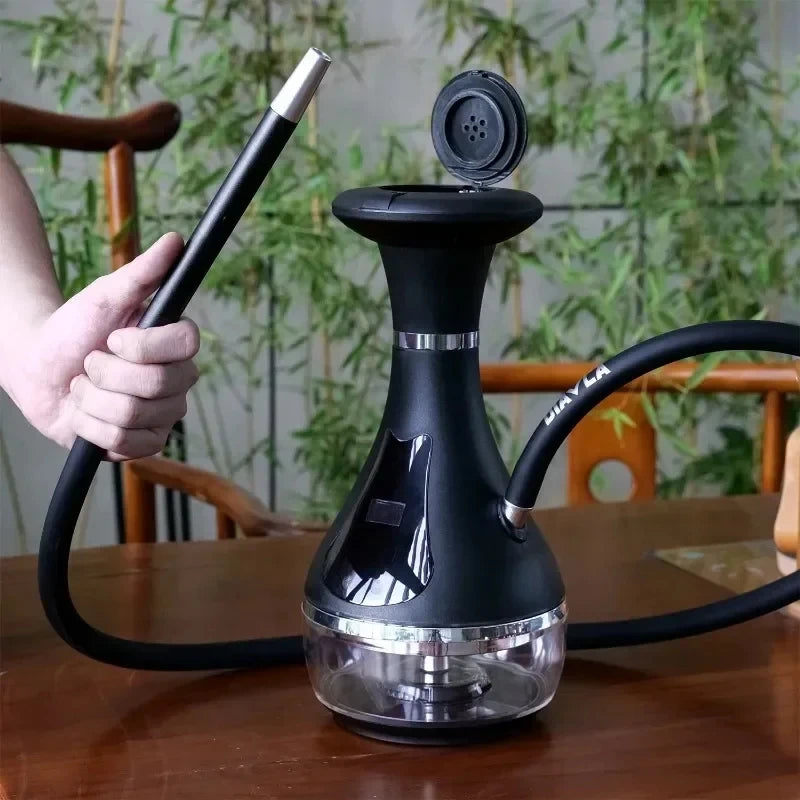 Smart Electric Hookah Shisha Set Portable Travel Electronic Hookah High Quality Shisha with LED Display