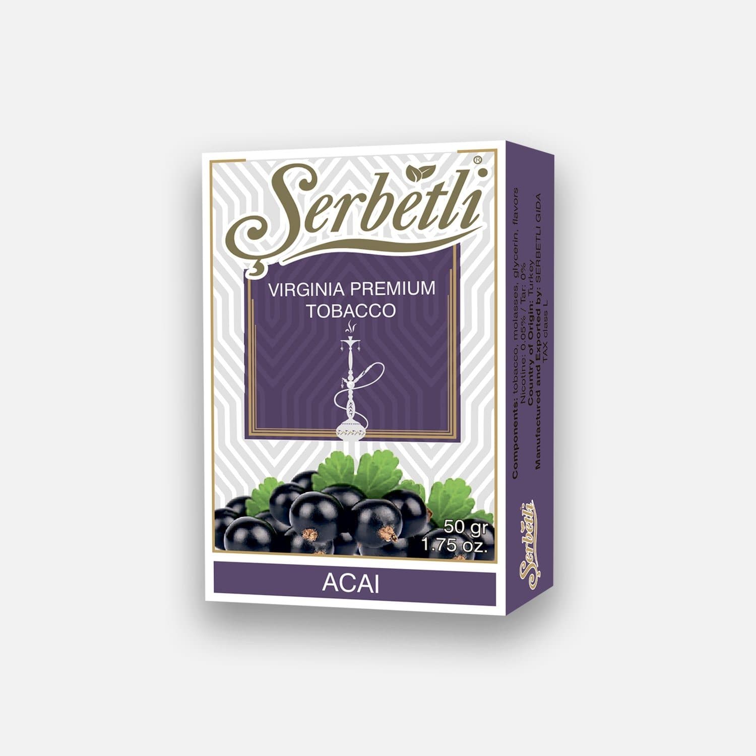 Serbetli Acai Shisha-Geschmack