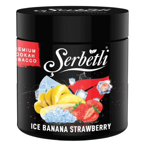 Serbetli Ice Banana Strawberry Hookah Flavor