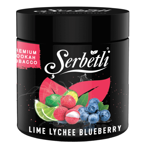 Serbetli Lime Lychee Blueberry Hookah Flavor