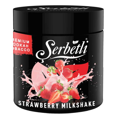 Serbetli Strawberry Milkshake Hookah Flavor