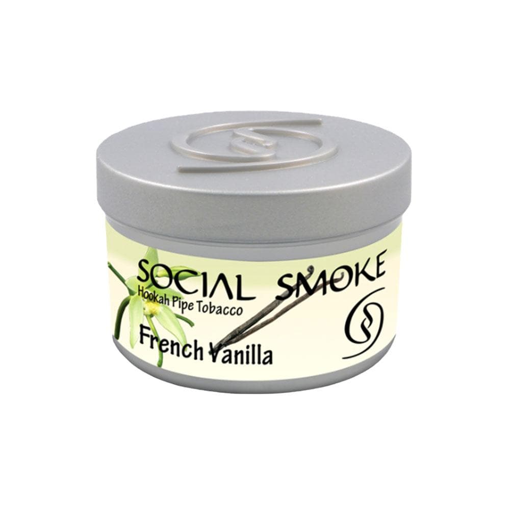 Social Smoke French Vanilla Hookah Flavor - 200G